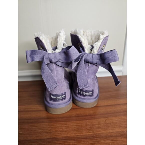 KOOLABURRA By UGG Andrah Purple Boots Short (1108611) Kids Youth Boots Size 13 - Picture 2 of 7
